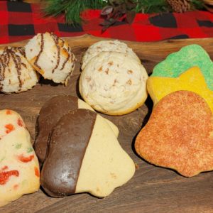 Christmas Cookie & Shortbread Assortment dozen (a dozen of our most popular Yuletide cookies & handmade shortbreads)